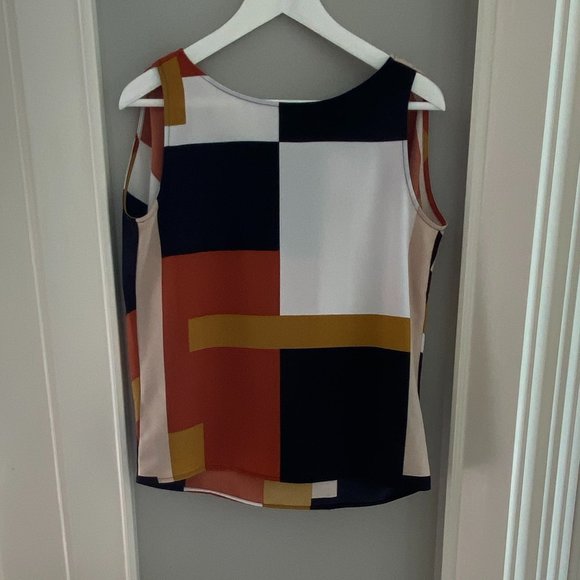 LOFT Color Blocked Shell - Picture 1 of 3